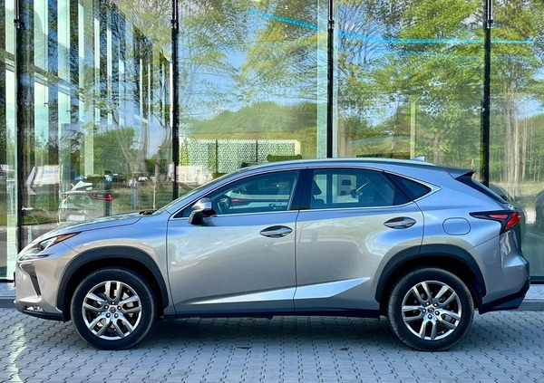 Lexus NX cena 149900 przebieg: 56076, rok produkcji 2019 z Gościno małe 596